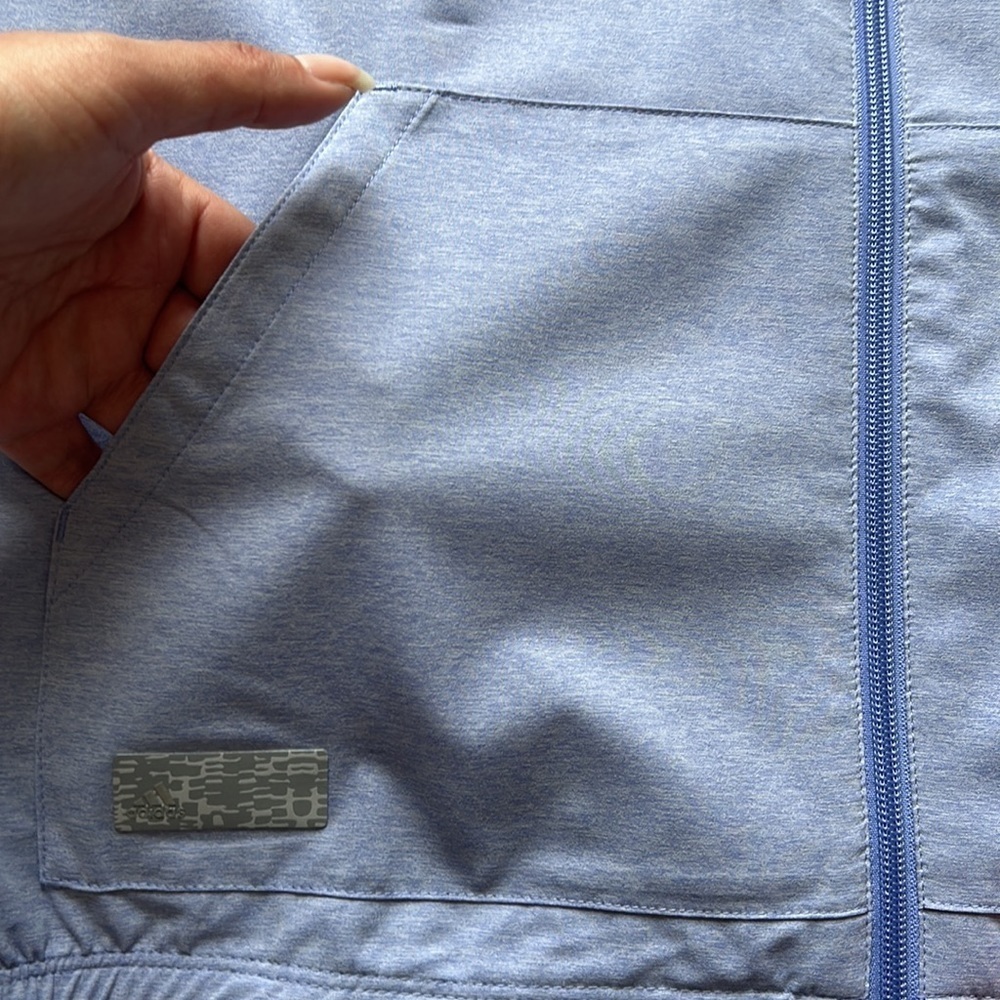 Adidas Lightweight Reversible Bomber Style Jacket - Picture 11 of 16